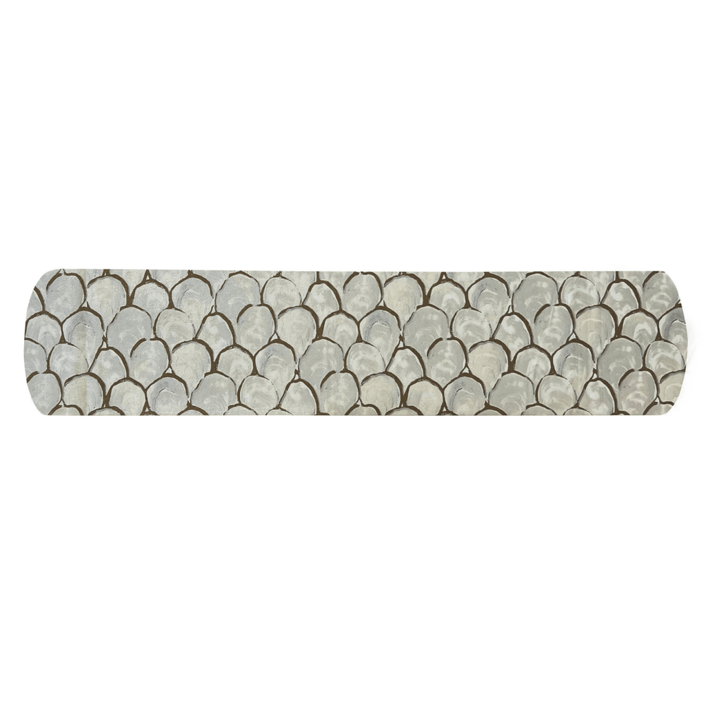 Oyster Scallop in Rex by Palm Orleans Bolster Cover - Liza Pruitt