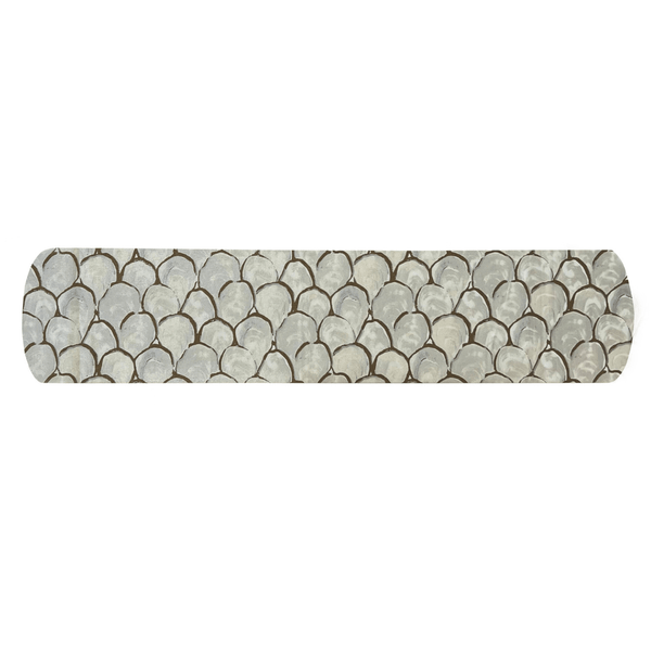 Oyster Scallop in Rex by Palm Orleans Bolster Cover - Liza Pruitt