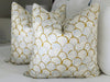 Oyster Scallop in Rex by Palm Orleans Pillow - Liza Pruitt