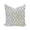 Oyster Scallop in Rex by Palm Orleans Pillow - Liza Pruitt