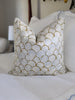 Oyster Scallop in Rex by Palm Orleans Pillow - Liza Pruitt