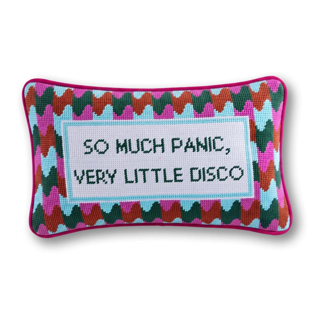Panic at the Disco Needlepoint Pillow - Liza Pruitt