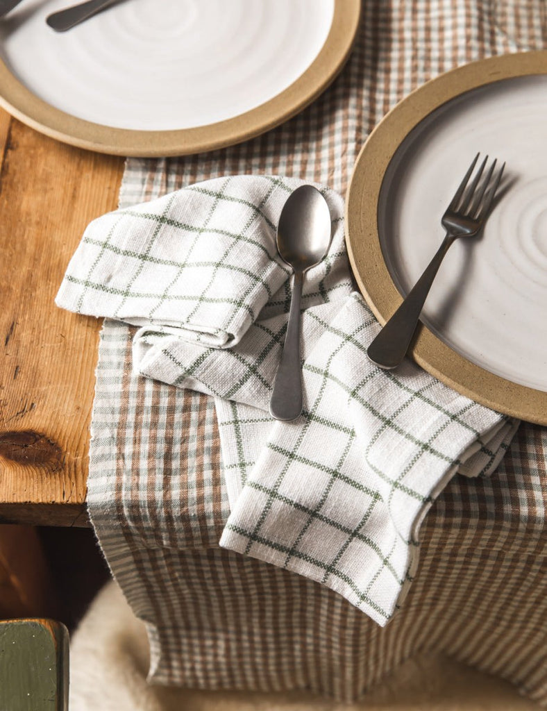Pantry Cotton Check Napkins - Liza Pruitt