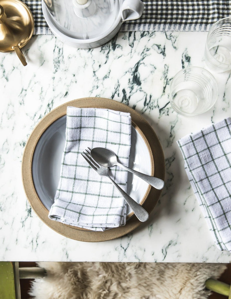 Pantry Cotton Check Napkins - Liza Pruitt