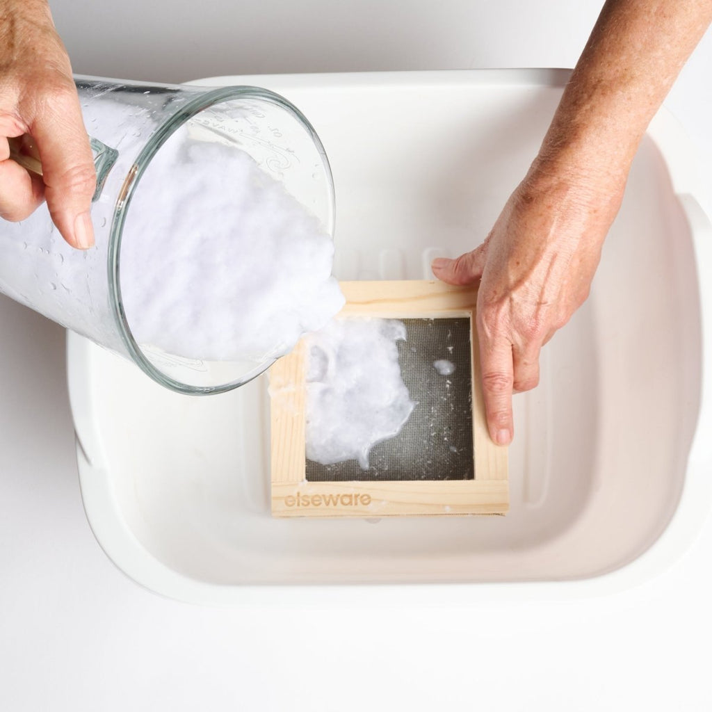 Paper Making Kit DIY – Recycled Handmade Paper Craft - Liza Pruitt