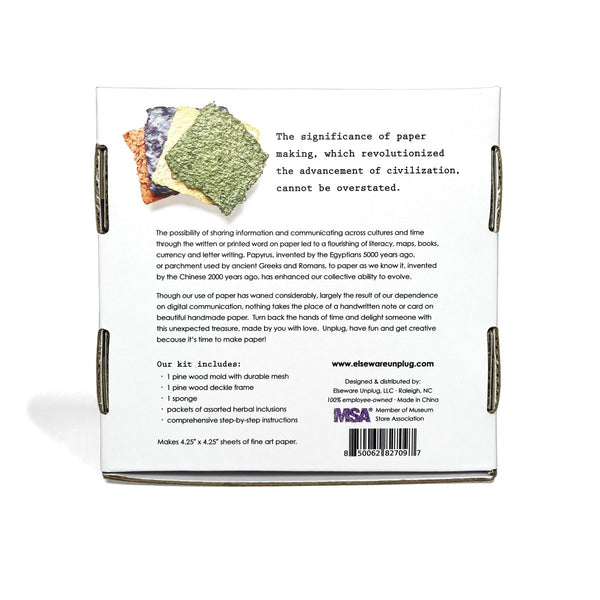Paper Making Kit DIY – Recycled Handmade Paper Craft - Liza Pruitt