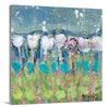 Paper Whites on Parade - Open Edition Canvas Print - Liza Pruitt