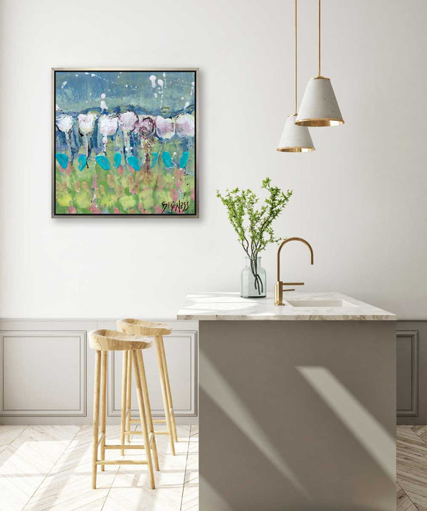 Paper Whites on Parade - Open Edition Canvas Print - Liza Pruitt