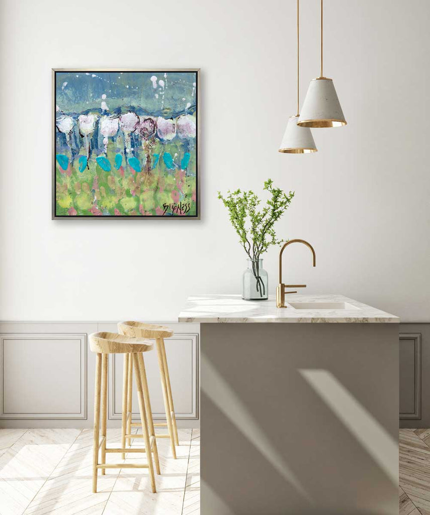 Paper Whites on Parade - Open Edition Canvas Print - Liza Pruitt