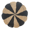 Paris Placemat, woven raffia tabletop - Liza Pruitt