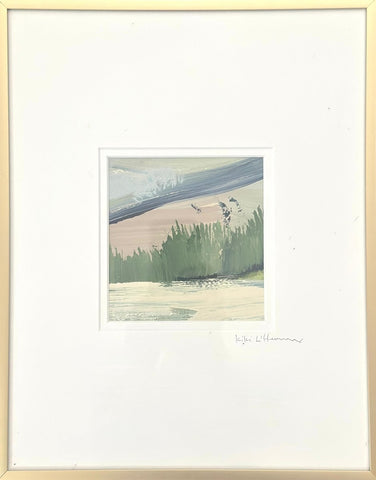 Pastoral VIII | 14" h x 11" w | Framed - Liza Pruitt
