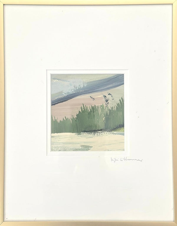 Pastoral VIII | 14" h x 11" w | Framed - Liza Pruitt