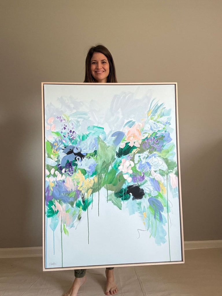 Patience | 40" h x 30" w | Framed - Liza Pruitt
