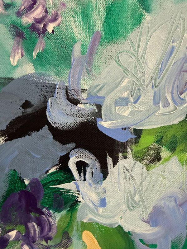 Patience | 40" h x 30" w | Framed - Liza Pruitt