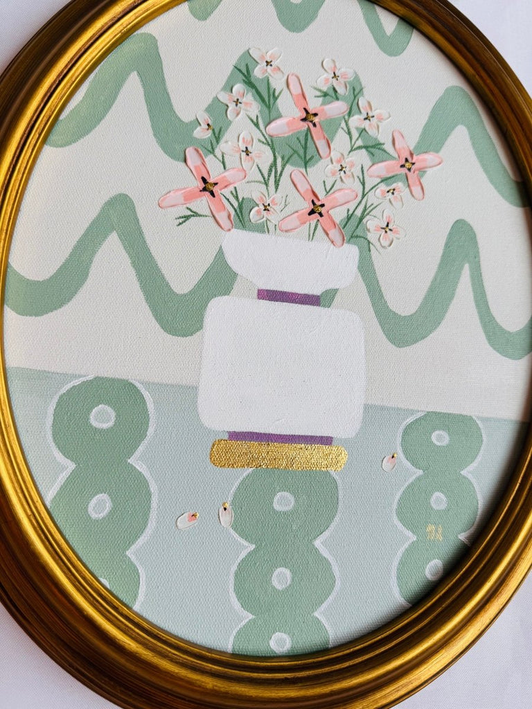 Pattern Play II | 16.25" h x 13.25" w | Framed - Liza Pruitt