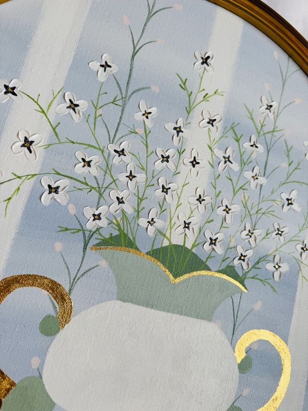 Pattern Play IV | 26.25" h x 22.25" w | Framed - Liza Pruitt