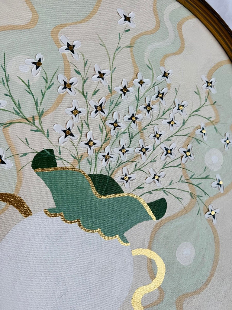 Pattern Play V | 26.25" h x 22.25" w| Framed - Liza Pruitt