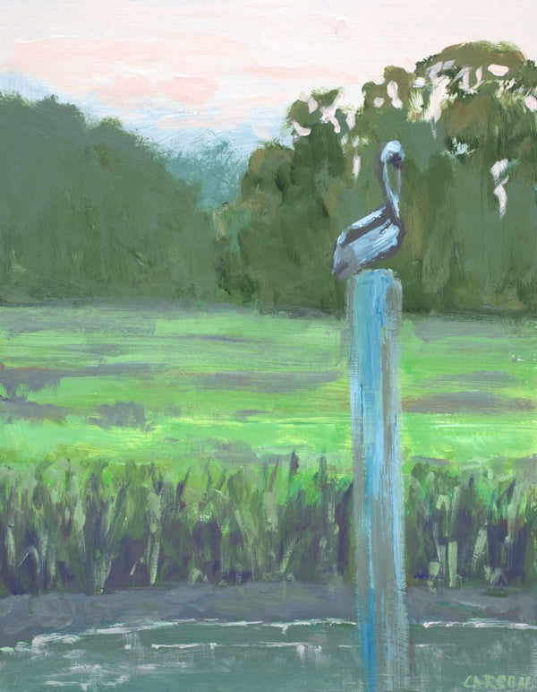 Perched | 14" h x 11" w - Liza Pruitt