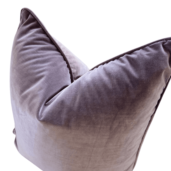 Performance Velvet in Lavender Pillow - Liza Pruitt