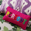Periodt Needlepoint Pillow - Liza Pruitt
