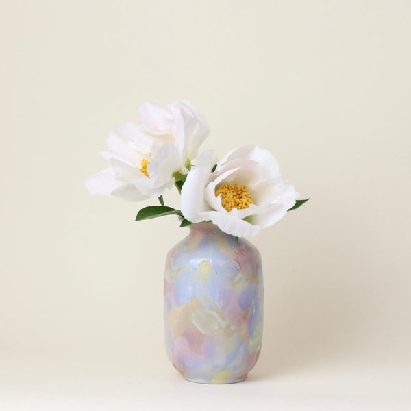 Periwinkle Bud Vase I | 5" h x 3" w - Liza Pruitt