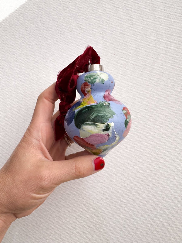 Periwinkle Finial | 3" h x 4" w - Liza Pruitt