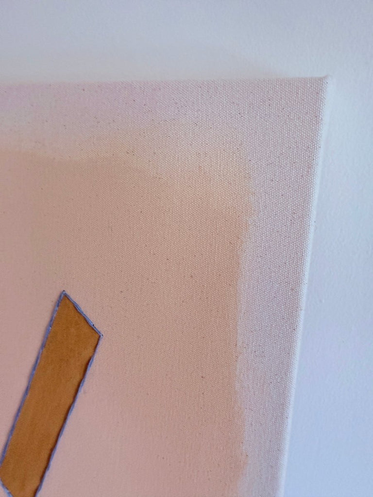 Periwinkle Garden Confetti | 30" h x 24" w - Liza Pruitt