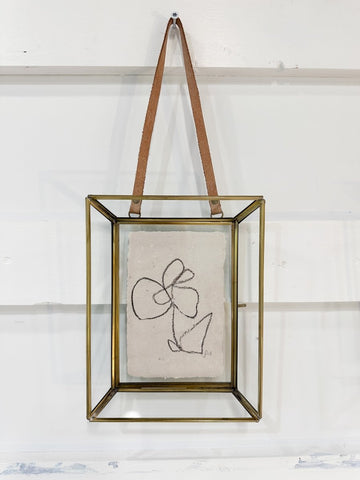Petite Fleur I | 9" h x 7" w | Framed - Liza Pruitt