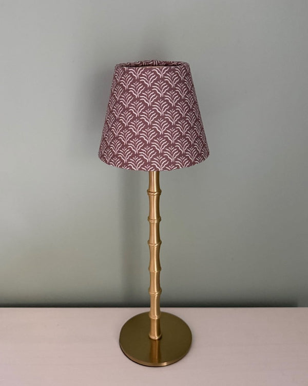 Petite Lottie Shade for Cordless LED Lamps - Chocolate - Liza Pruitt