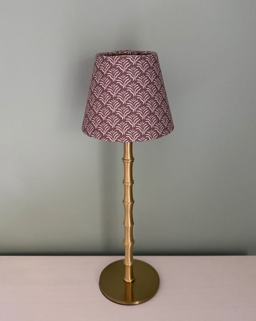 Petite Lottie Shade for Cordless LED Lamps - Chocolate - Liza Pruitt