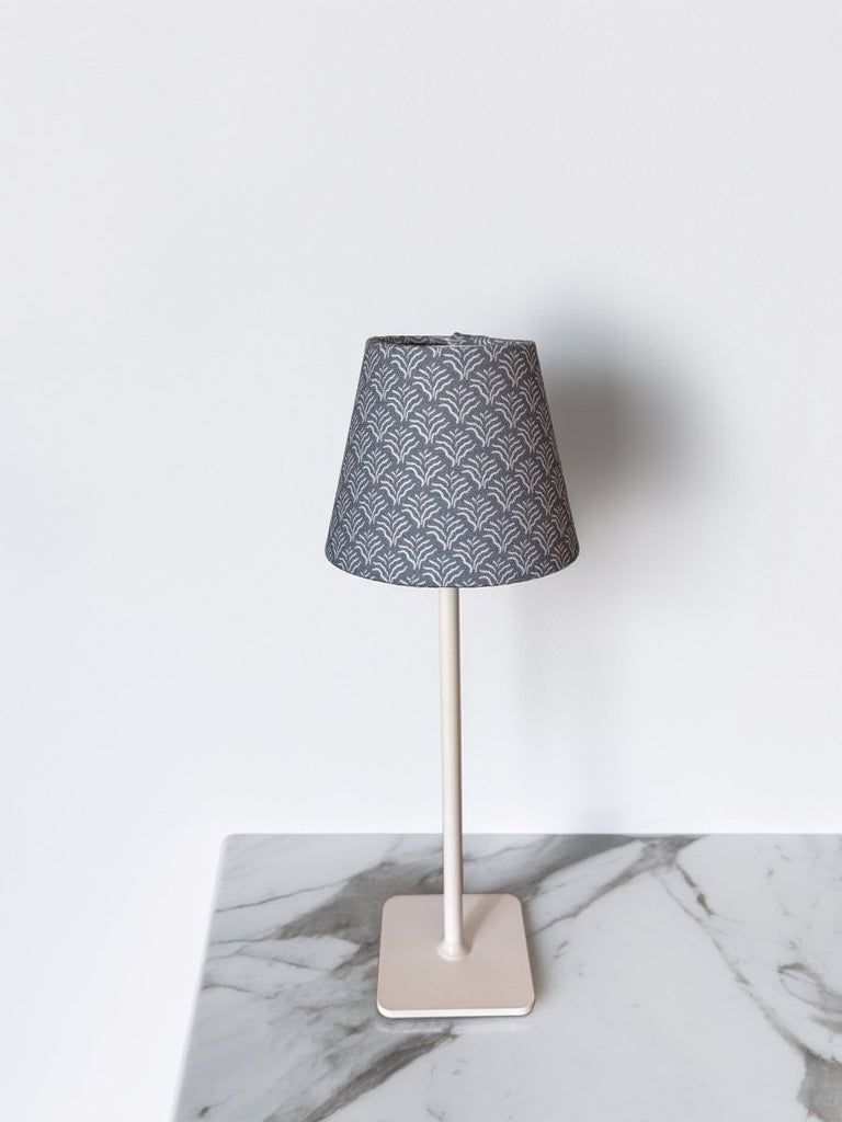 Petite Lottie Shade for Cordless LED Lamps - Light Blue - Liza Pruitt