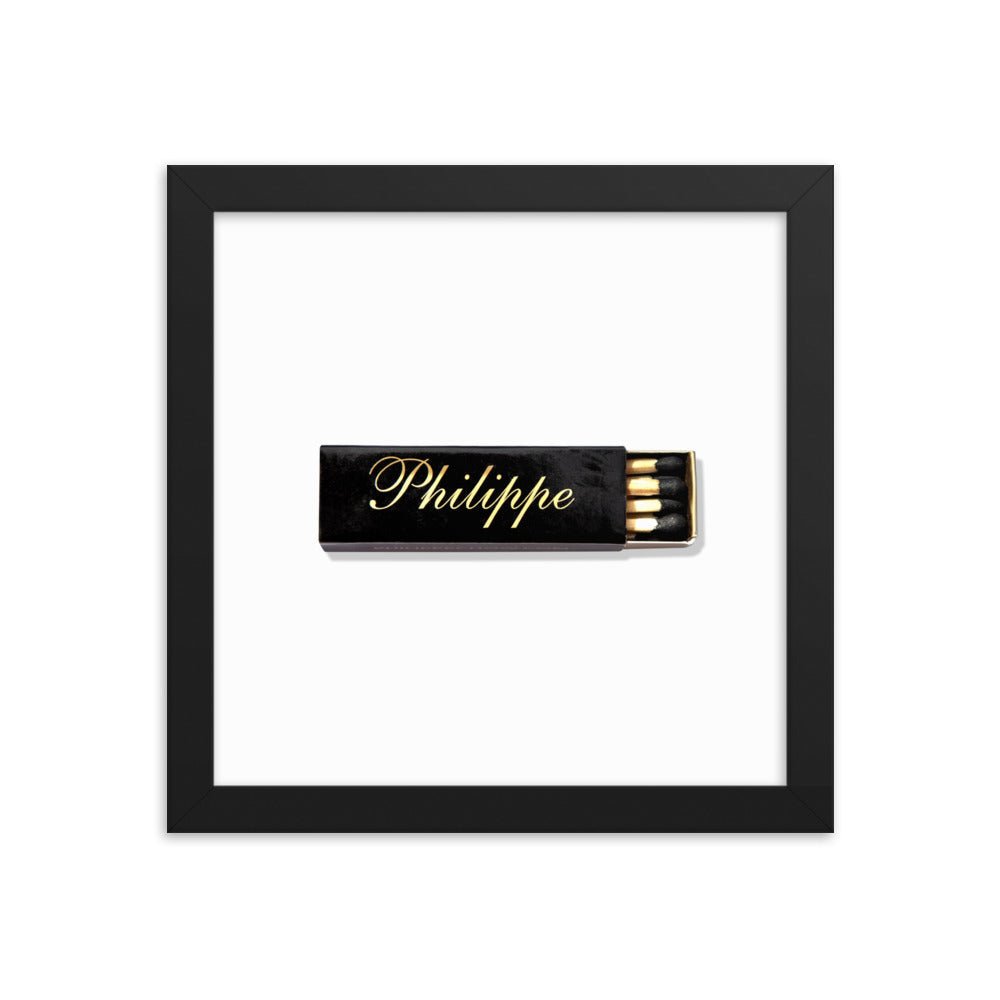 Philippe Framed Print - Liza Pruitt