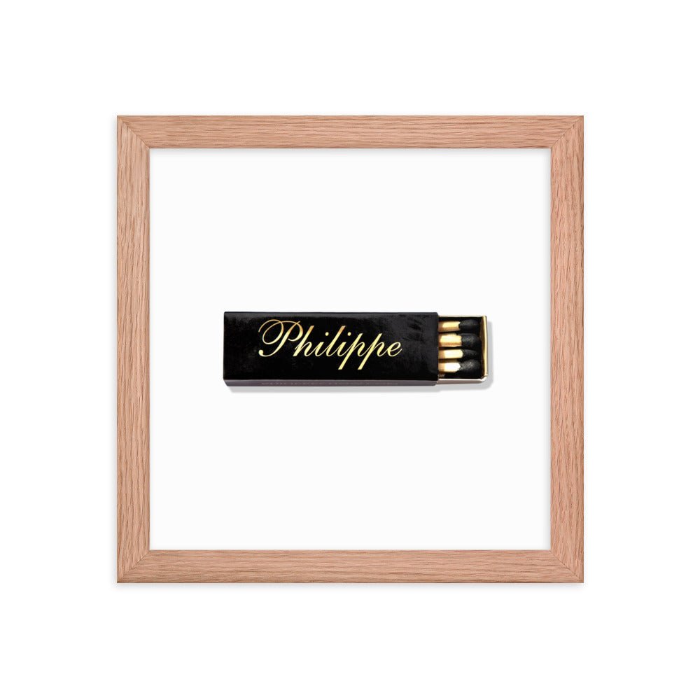 Philippe Framed Print - Liza Pruitt