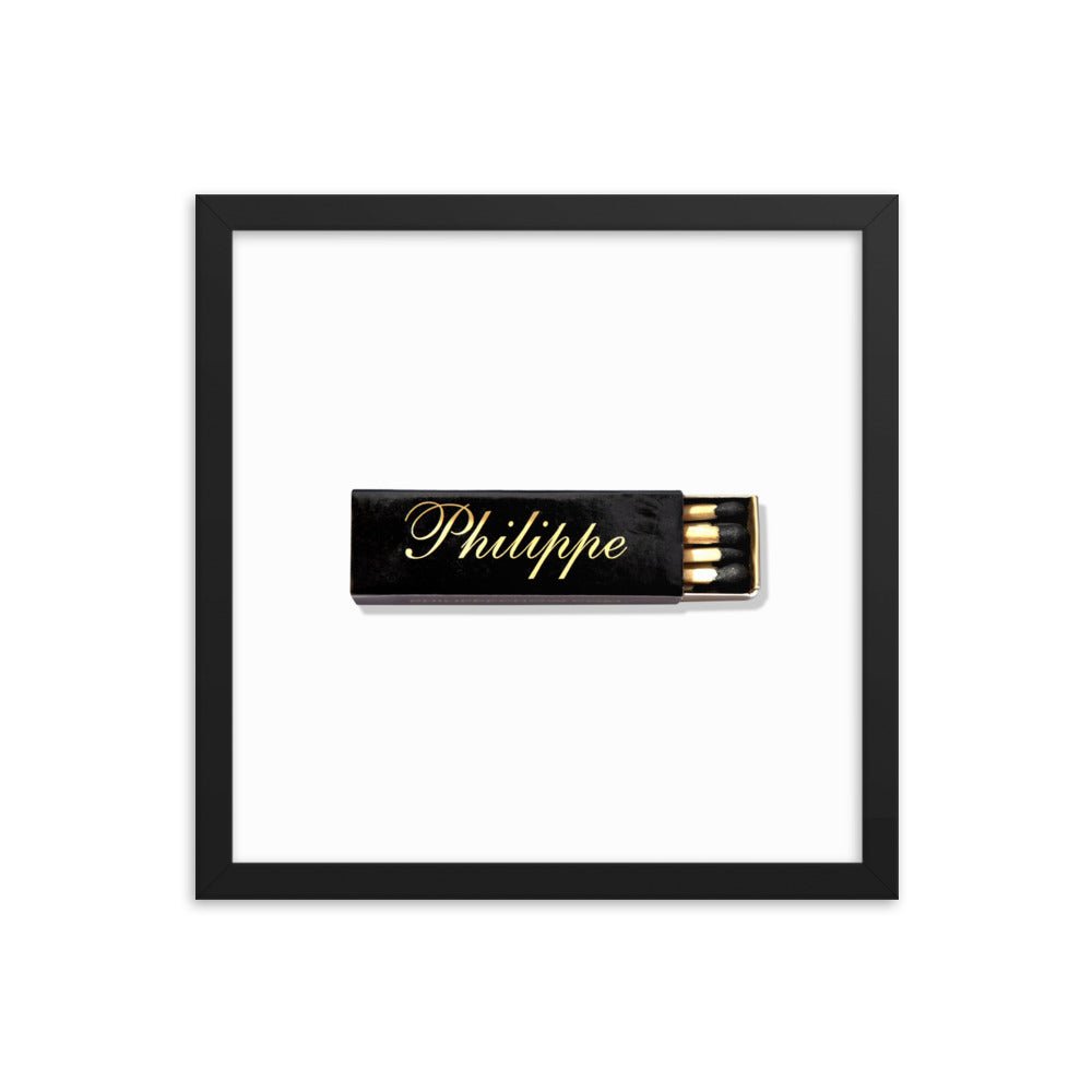 Philippe Framed Print - Liza Pruitt