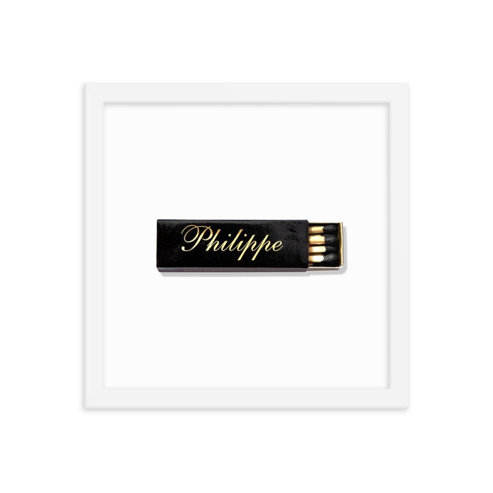Philippe Framed Print - Liza Pruitt