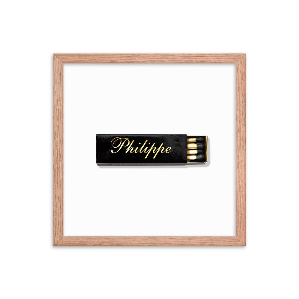 Philippe Framed Print - Liza Pruitt