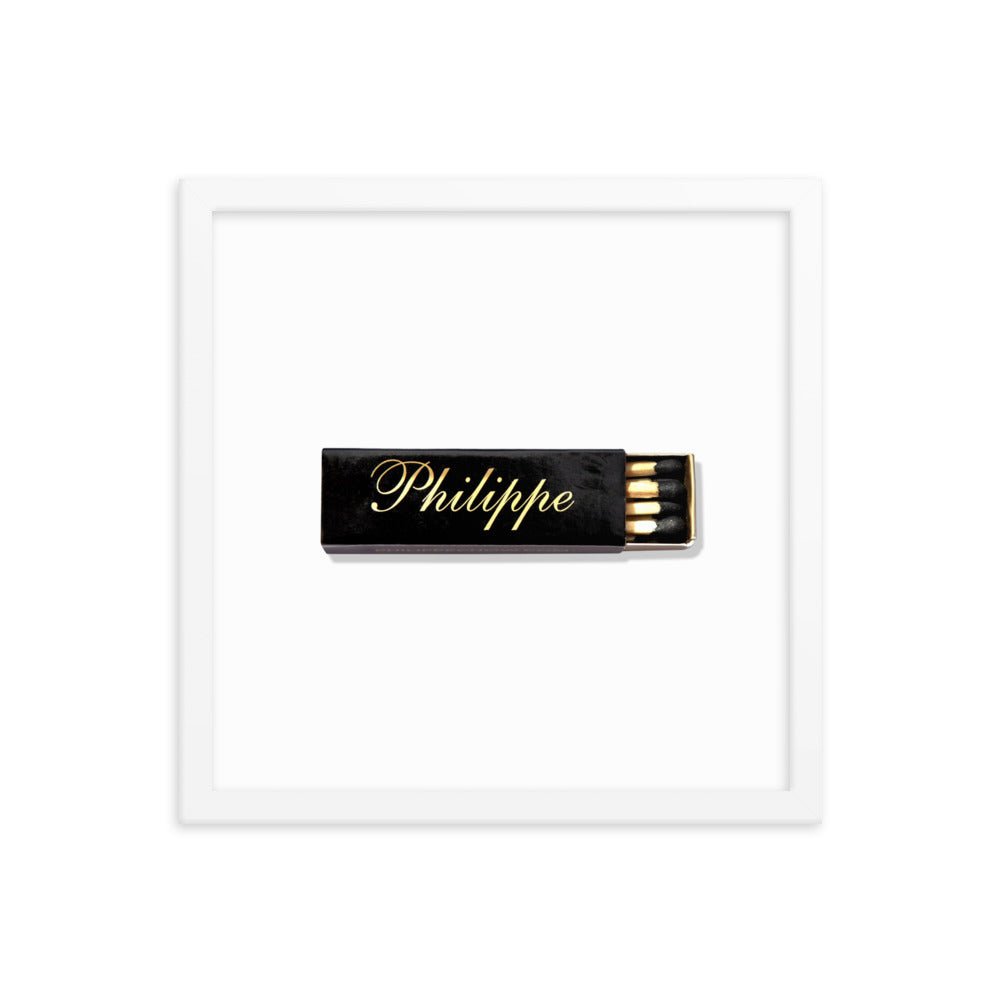 Philippe Framed Print - Liza Pruitt