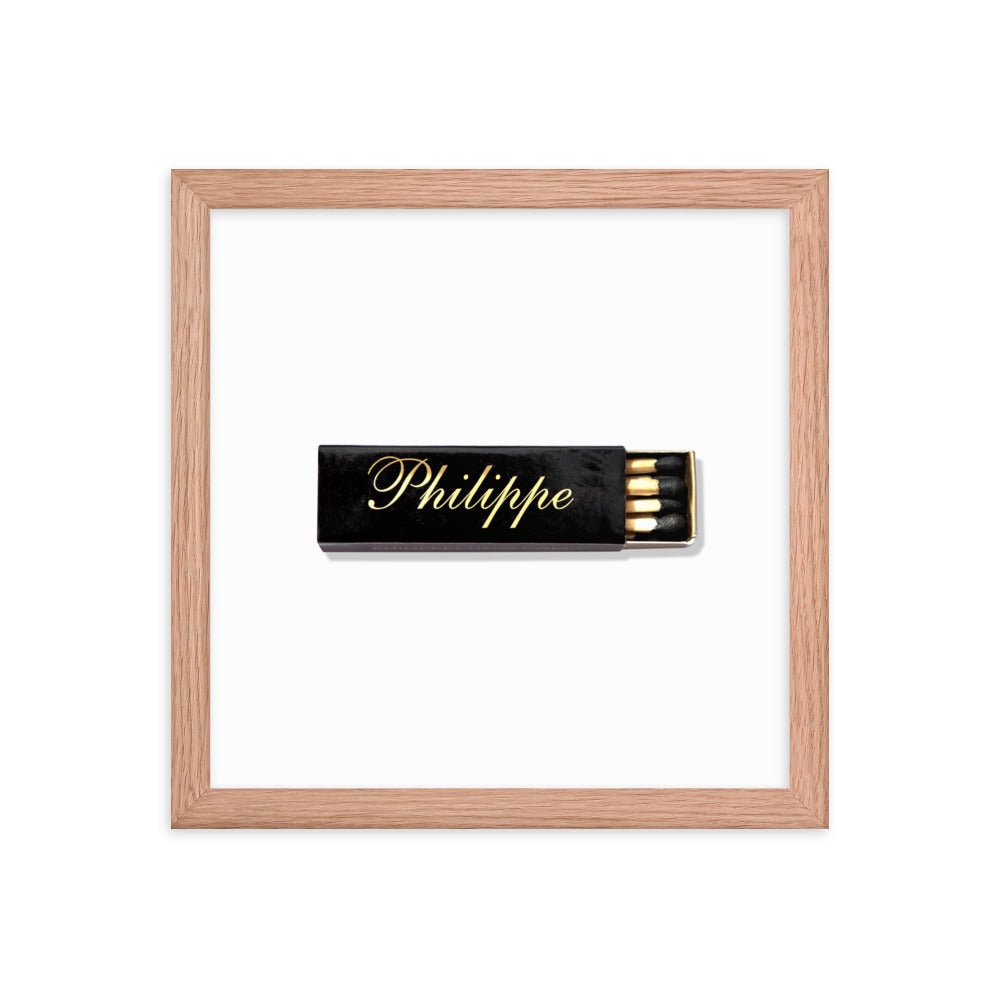 Philippe Framed Print - Liza Pruitt