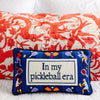 Pickleball Era Needlepoint Pillow - Liza Pruitt