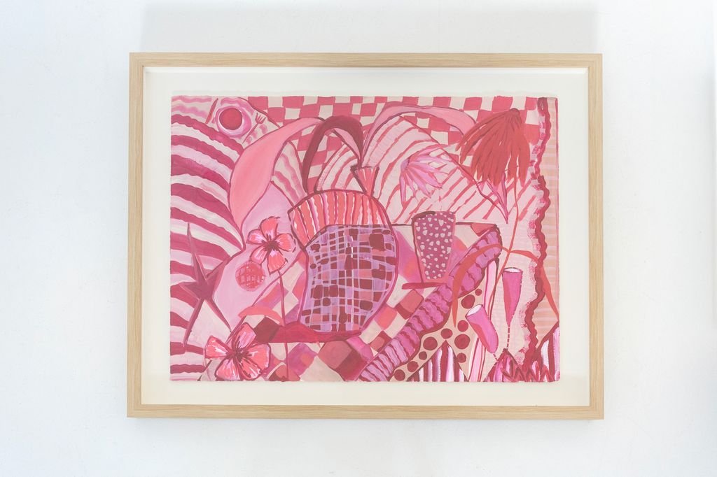 Picnic Dreams | 28.5” h x36.25” w | Framed - Liza Pruitt