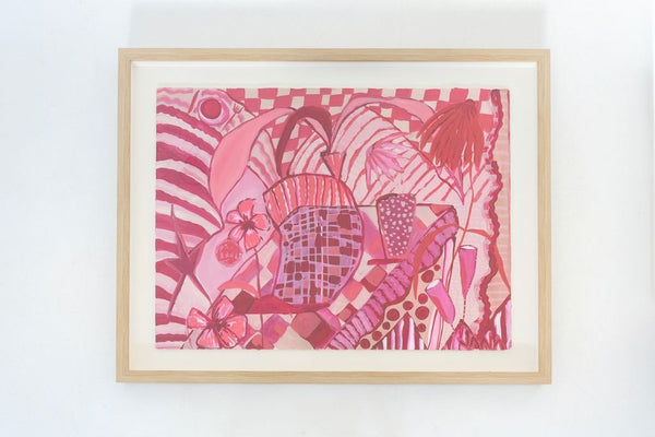 Picnic Dreams | 28.5” h x36.25” w | Framed - Liza Pruitt