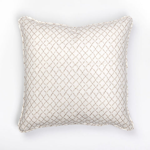Pillow Cover - Croix, Coconut - Liza Pruitt