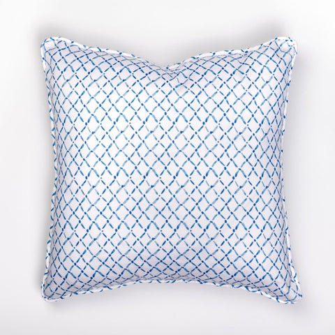 Pillow Cover - Croix, Indigo - Liza Pruitt