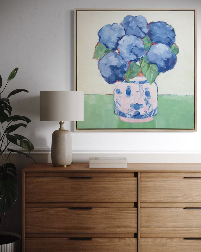 Pink and Green - Open Edition Canvas Print - Liza Pruitt