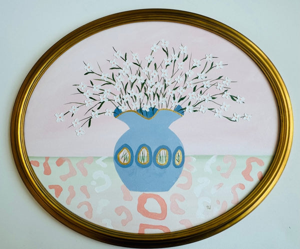 Pink Animal | 26.25" h x 22.25" w | Framed - Liza Pruitt