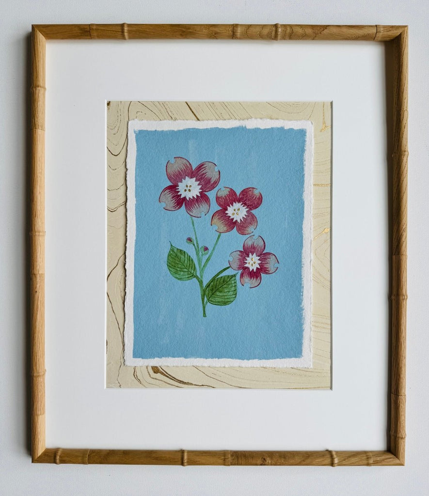 Pink Dogwood | 21" h x 18" w | Framed - Liza Pruitt