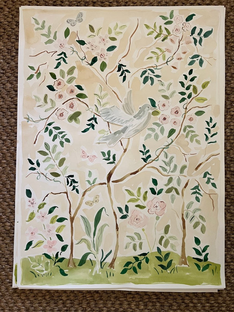 Pink Garden Club No. 2, Original 22x30 - Liza Pruitt