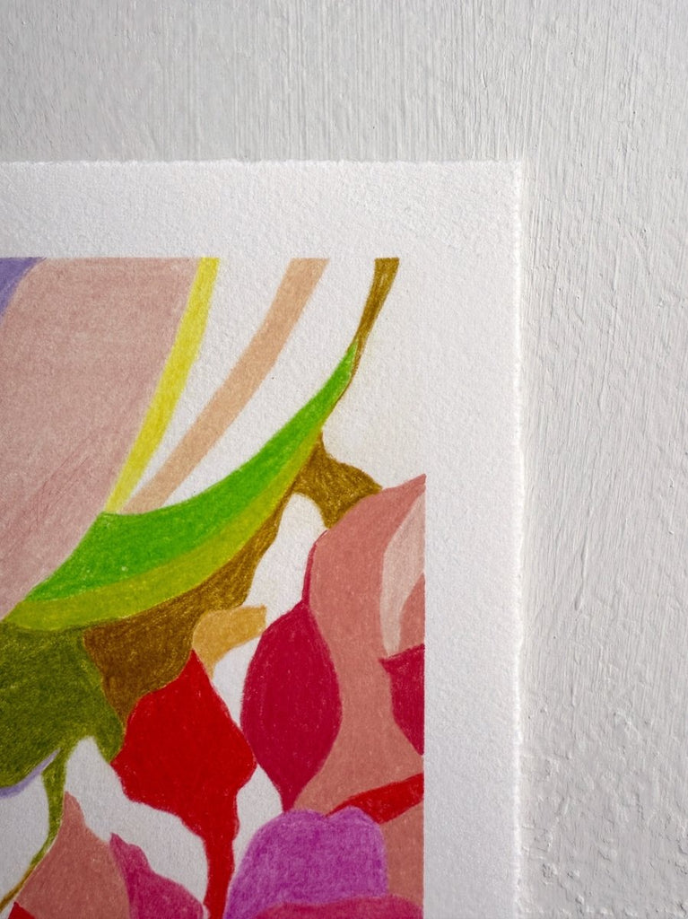 Pink Magic | 7" h x 5” w | Unframed - Liza Pruitt