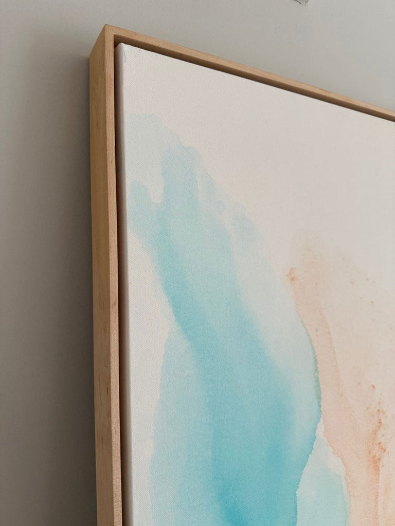 Pink Sands | 40" h x 30” w | Framed - Liza Pruitt