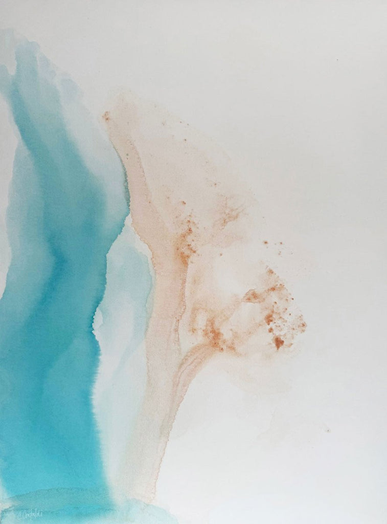 Pink Sands | 40" h x 30” w | Framed - Liza Pruitt